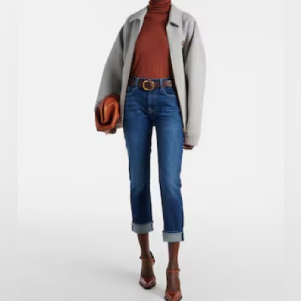 7 For all Mankind Slimmy Crop